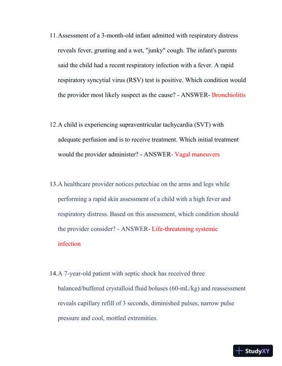 2022-2024 PALS Updated Final Exam with Answers (149 Solved Questions), page 5
