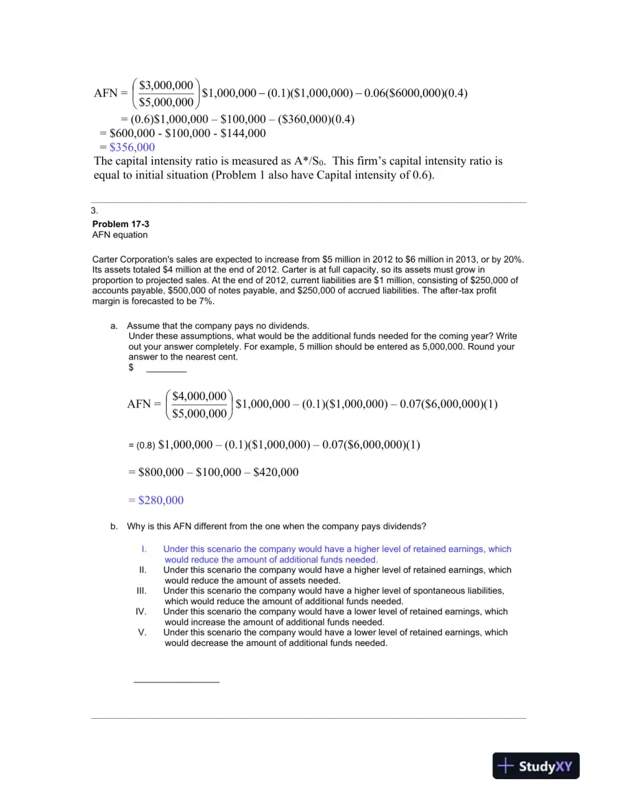 Financial Forecasting and Pro Forma Analysis, page 3