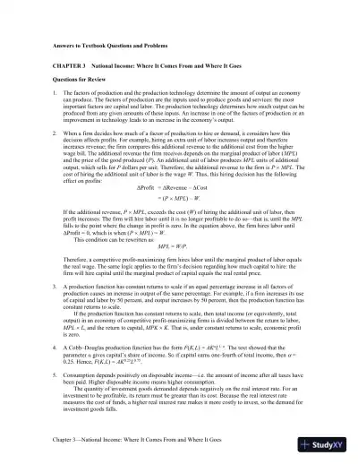 Solution Manual For Macroeconomics Ninth Edition - Page 10 preview image