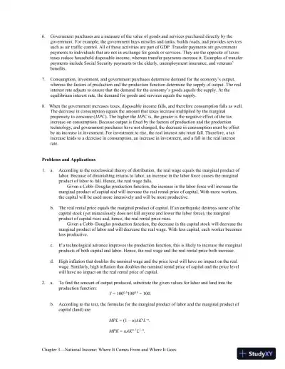 Solution Manual For Macroeconomics Ninth Edition - Page 11 preview image