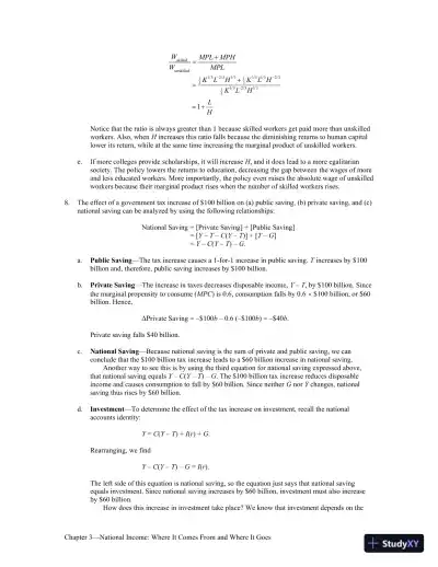 Solution Manual For Macroeconomics Ninth Edition - Page 17 preview image