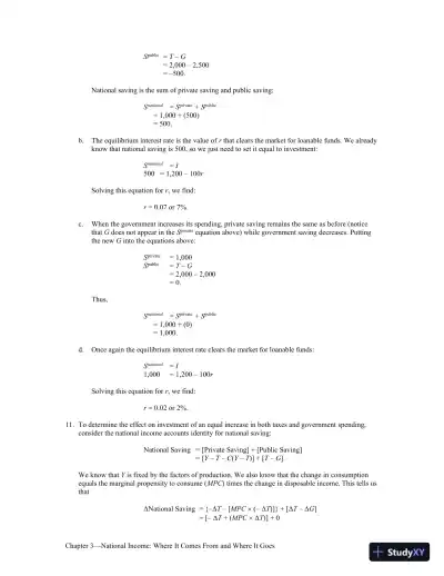 Solution Manual For Macroeconomics Ninth Edition - Page 19 preview image