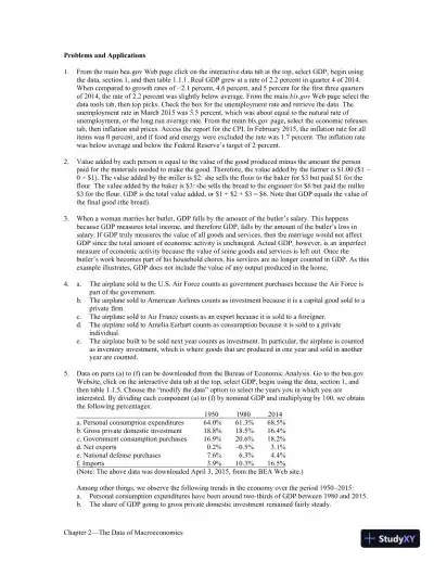 Solution Manual For Macroeconomics Ninth Edition - Page 5 preview image