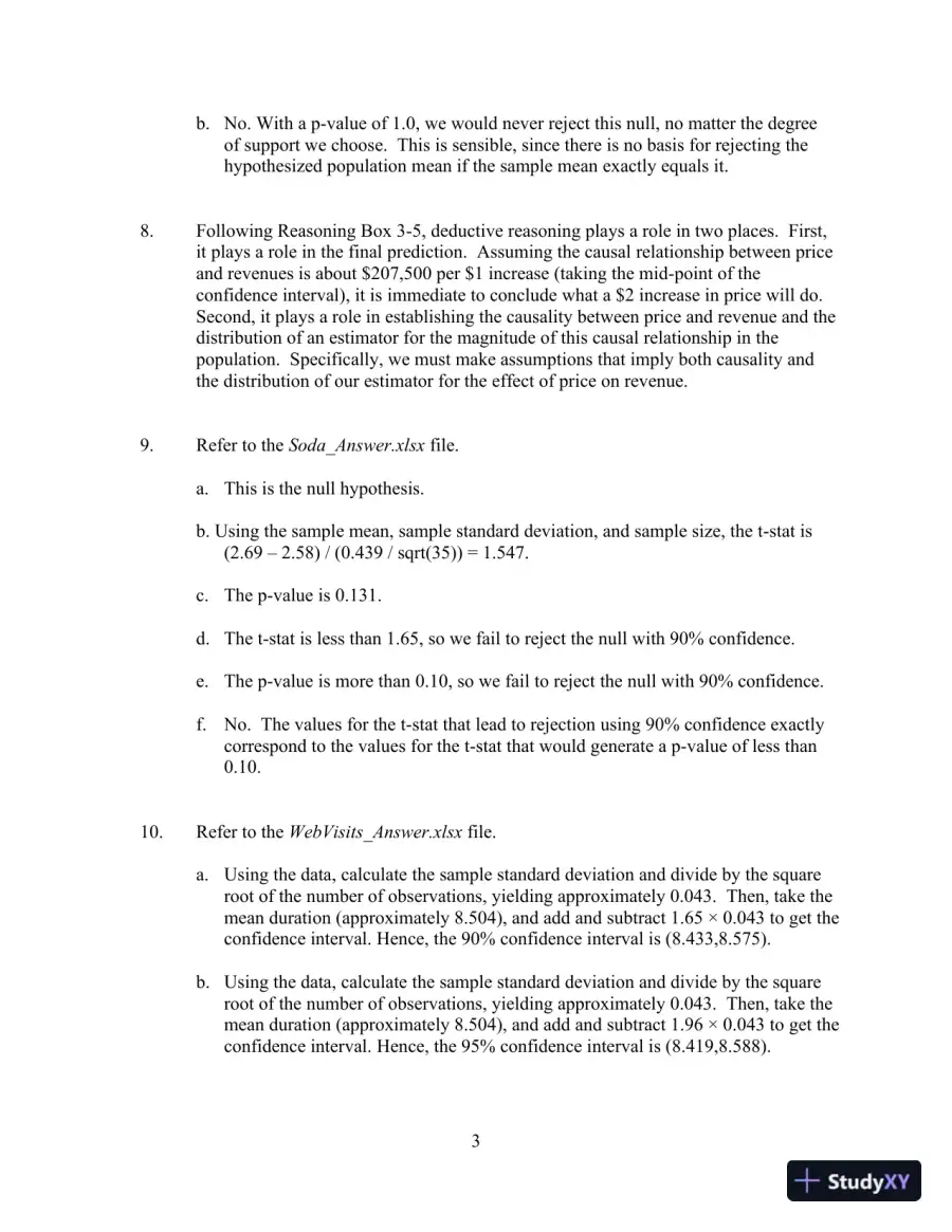 Solution Manual For Predictive Analytics for Business Strategy , 1st Edition, page 12