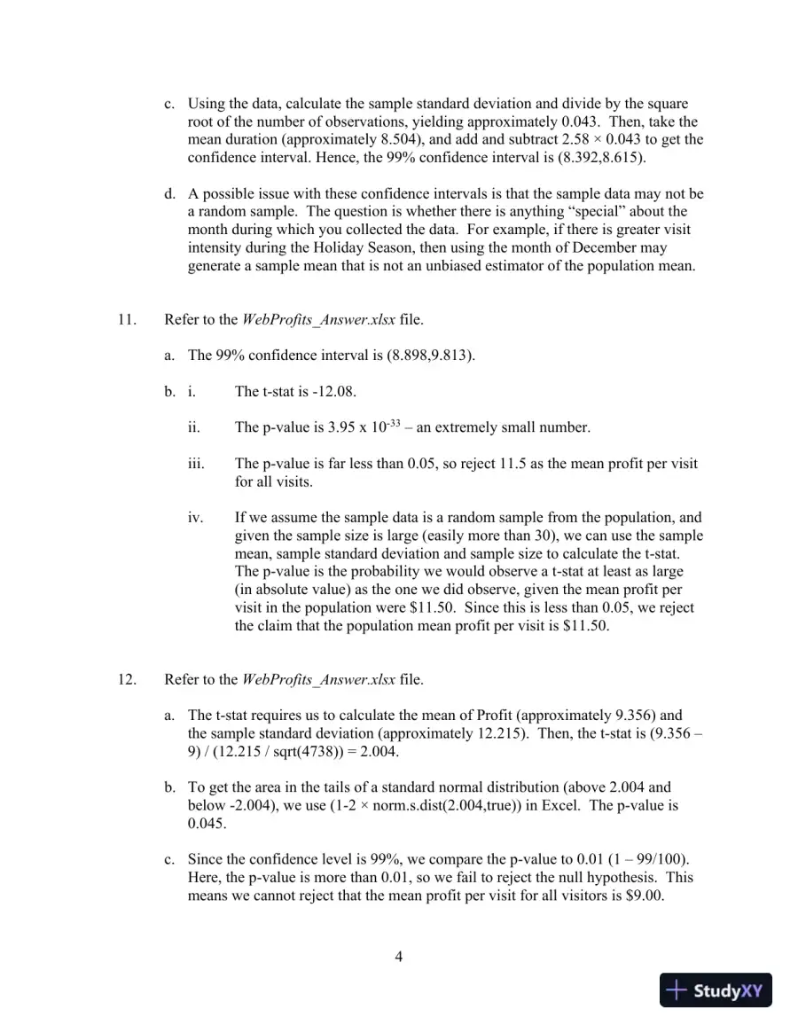 Solution Manual For Predictive Analytics for Business Strategy , 1st Edition, page 13
