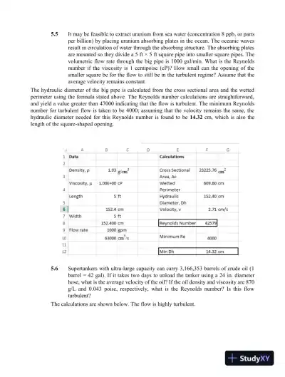 Fundamental Concepts and Computations in Chemical Engineering Solution Manual - Page 9 preview image
