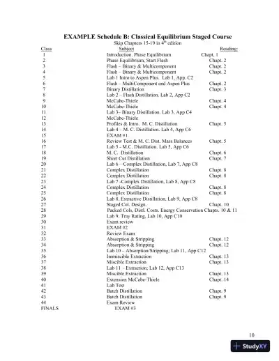 Solution Manual for Separation Process Engineering: Includes Mass Transfer Analysis, 4th Edition - Page 10 preview image