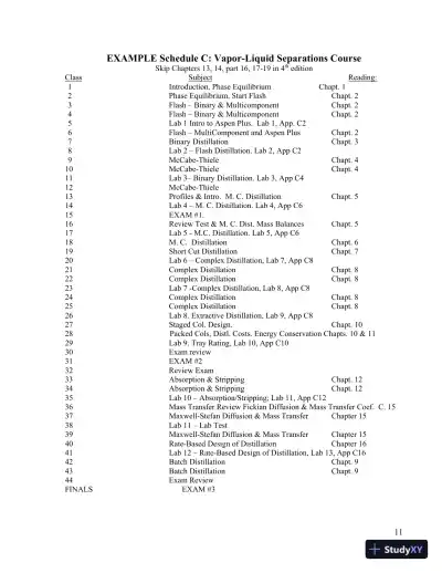 Solution Manual for Separation Process Engineering: Includes Mass Transfer Analysis, 4th Edition - Page 11 preview image
