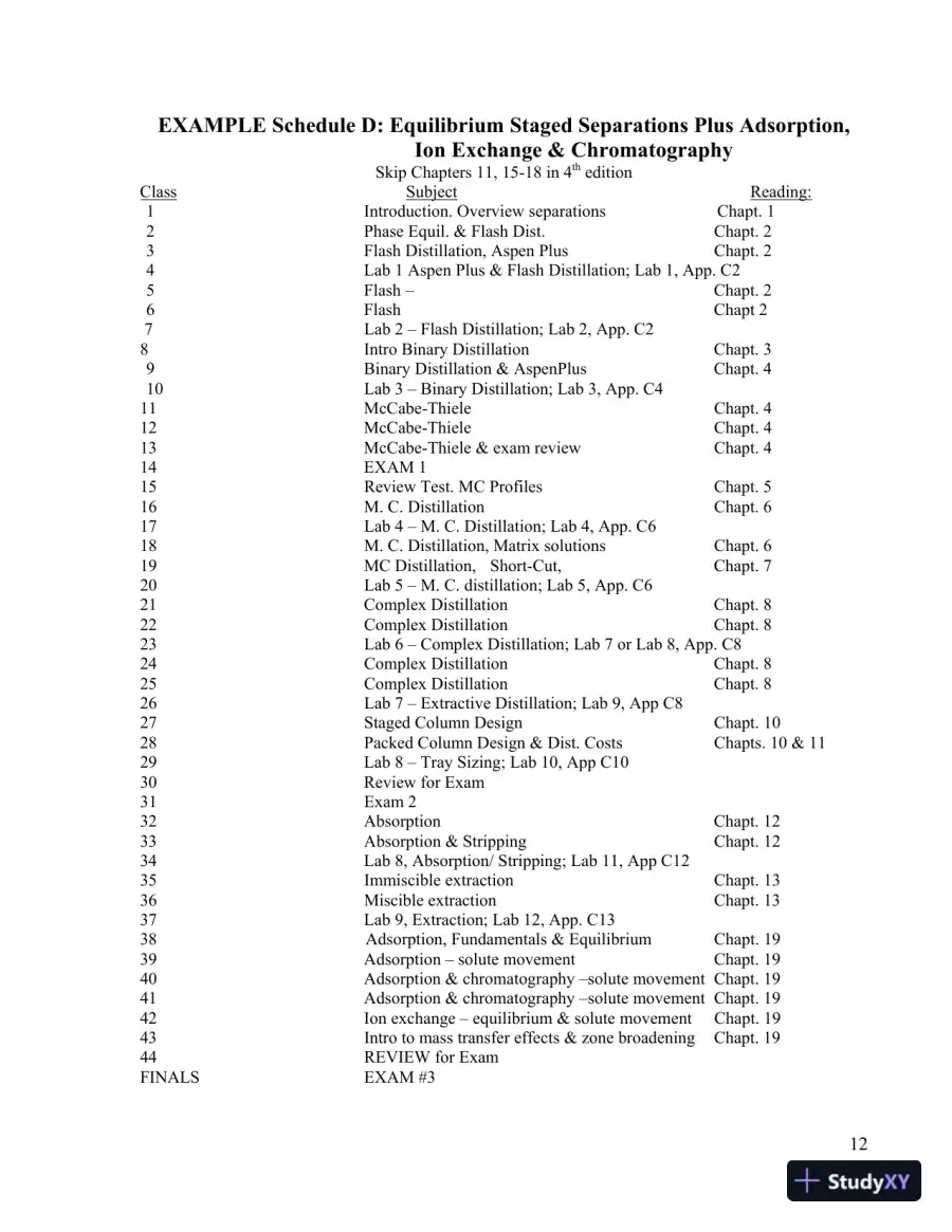 Solution Manual for Separation Process Engineering: Includes Mass Transfer Analysis, 4th Edition, page 12