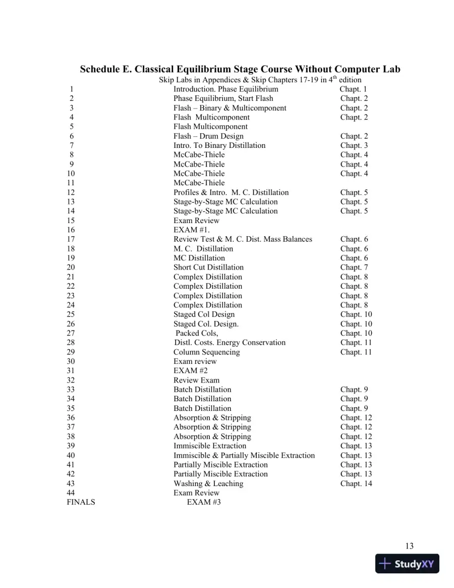 Solution Manual for Separation Process Engineering: Includes Mass Transfer Analysis, 4th Edition, page 13