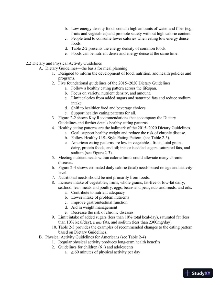 Lecture Notes For Wardlaw's Contemporary Nutrition, 11th Edition, page 18