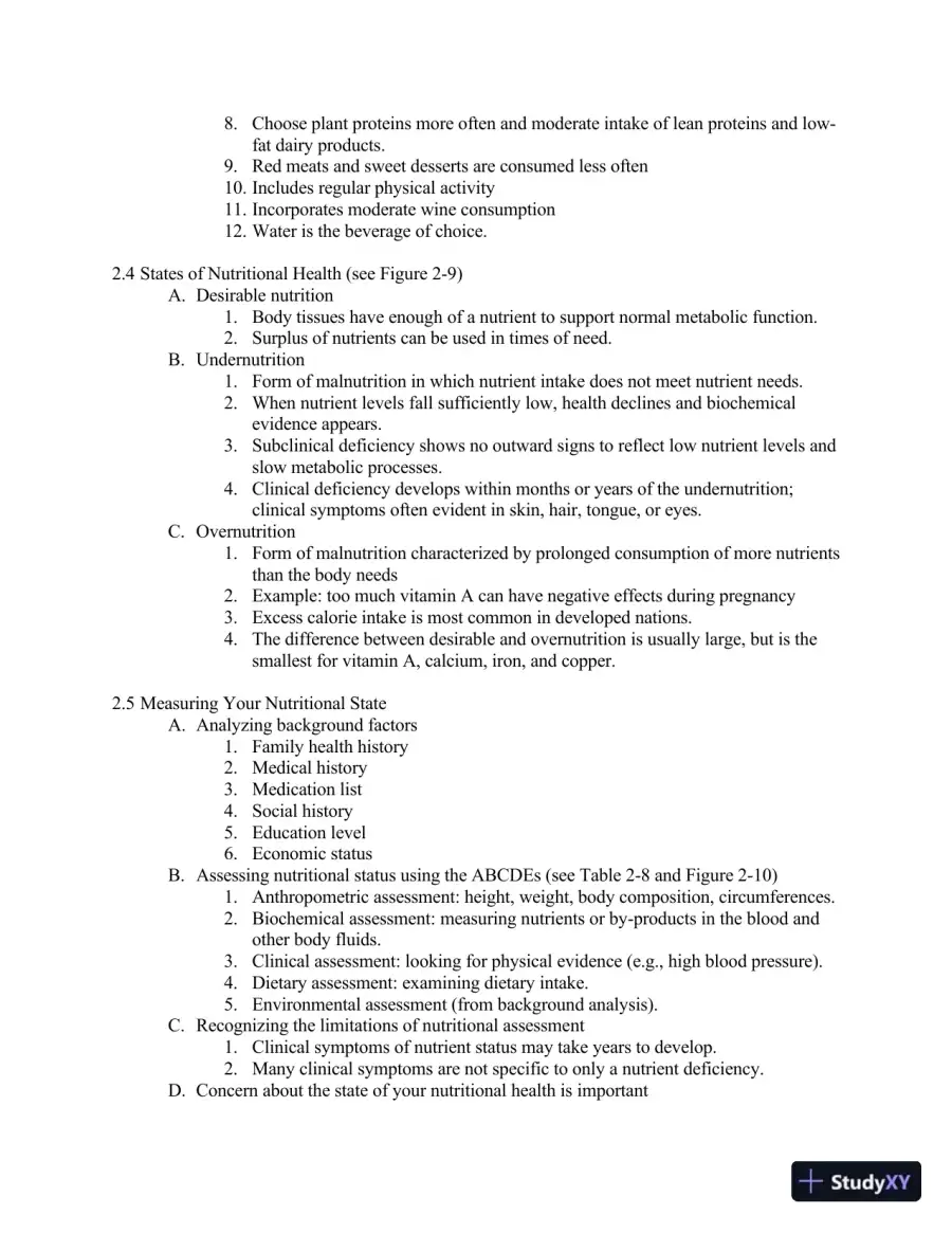 Lecture Notes For Wardlaw's Contemporary Nutrition, 11th Edition, page 21