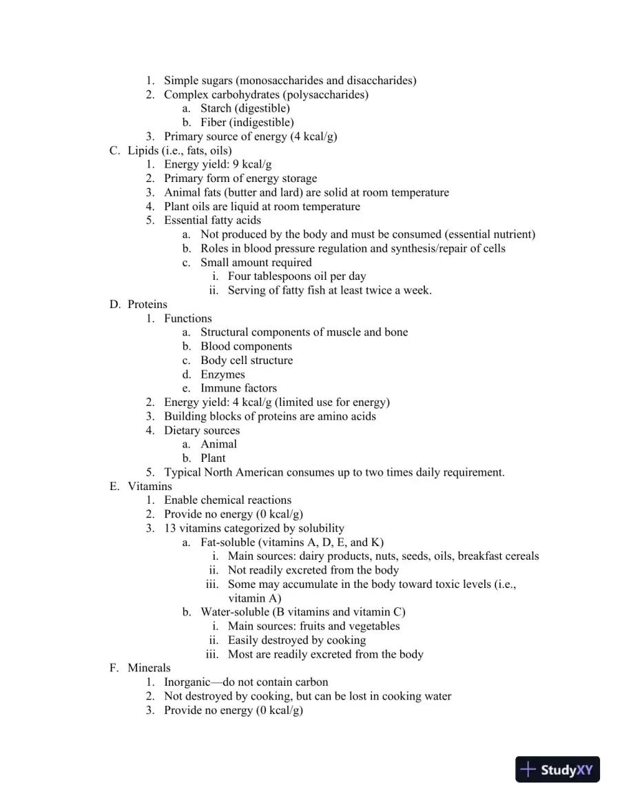 Lecture Notes For Wardlaw's Contemporary Nutrition, 11th Edition, page 5