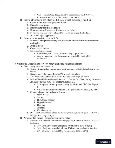 Lecture Notes For Wardlaw's Contemporary Nutrition, 11th Edition - Page 8 preview image