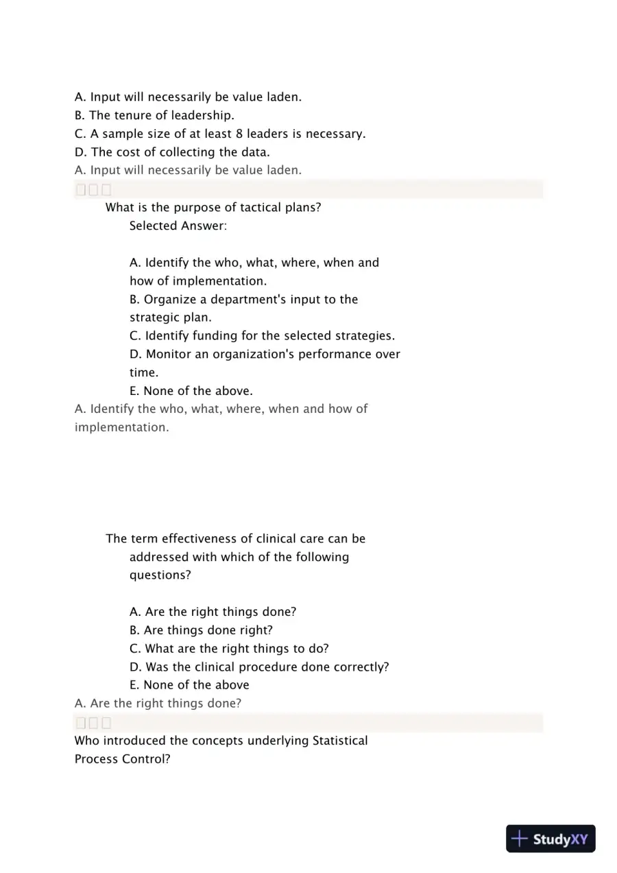 Liberty University BUSI 311 Quiz 3 Complete Solutions Correct Answers Key, page 13