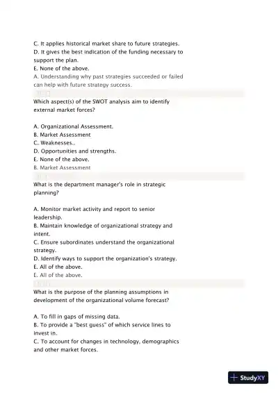 Liberty University BUSI 311 Quiz 3 Complete Solutions Correct Answers Key - Page 8 preview image