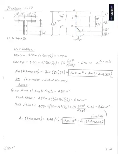 Solution Manual for Structural Steel Design, 6th Edition - Page 11 preview image