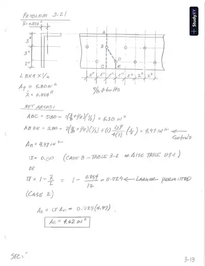 Solution Manual for Structural Steel Design, 6th Edition - Page 14 preview image