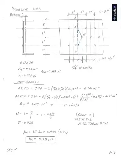 Solution Manual for Structural Steel Design, 6th Edition - Page 15 preview image