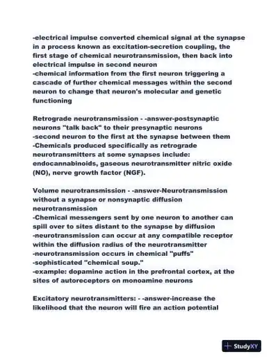2023-2024 NR546 Pharmacology Midterm Exam With Answers (298 Solved Questions) - Page 10 preview image