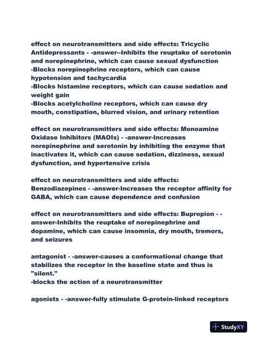 2023-2024 NR546 Pharmacology Midterm Exam With Answers (298 Solved Questions), page 13