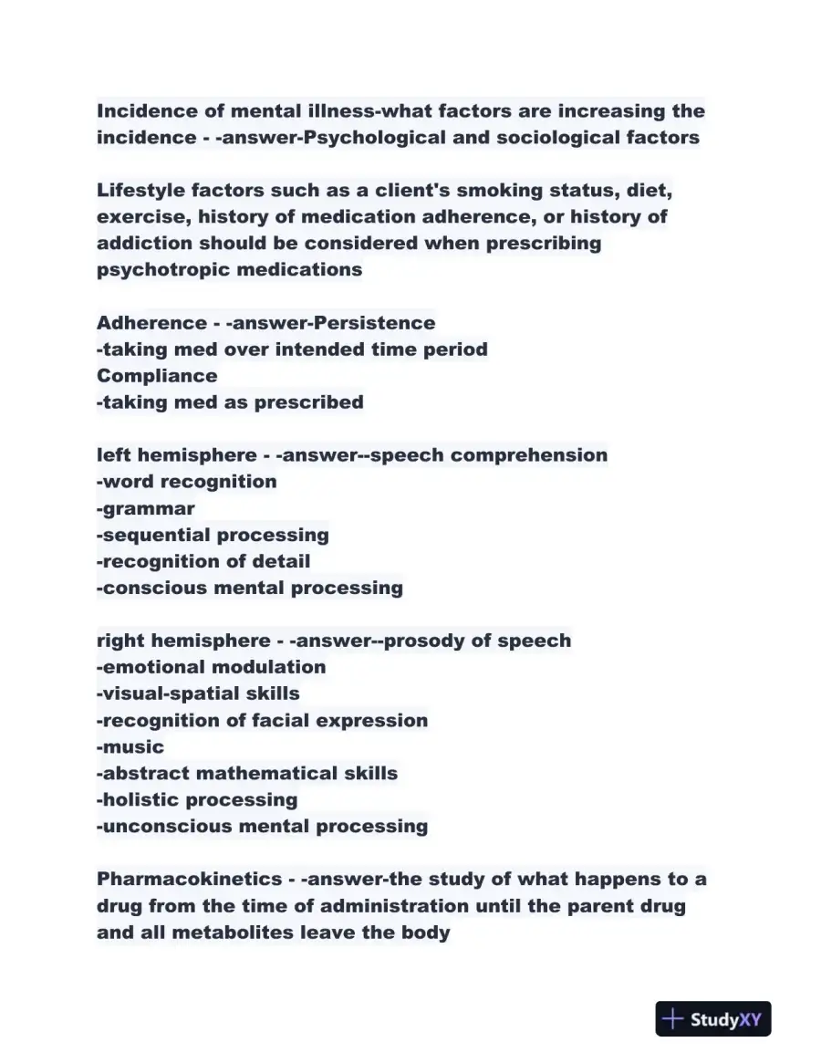 2023-2024 NR546 Pharmacology Midterm Exam With Answers (298 Solved Questions), page 7