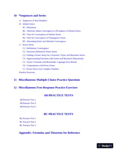 AP Calculus Premium, 2022-2023 (2021) - Page 11 preview image