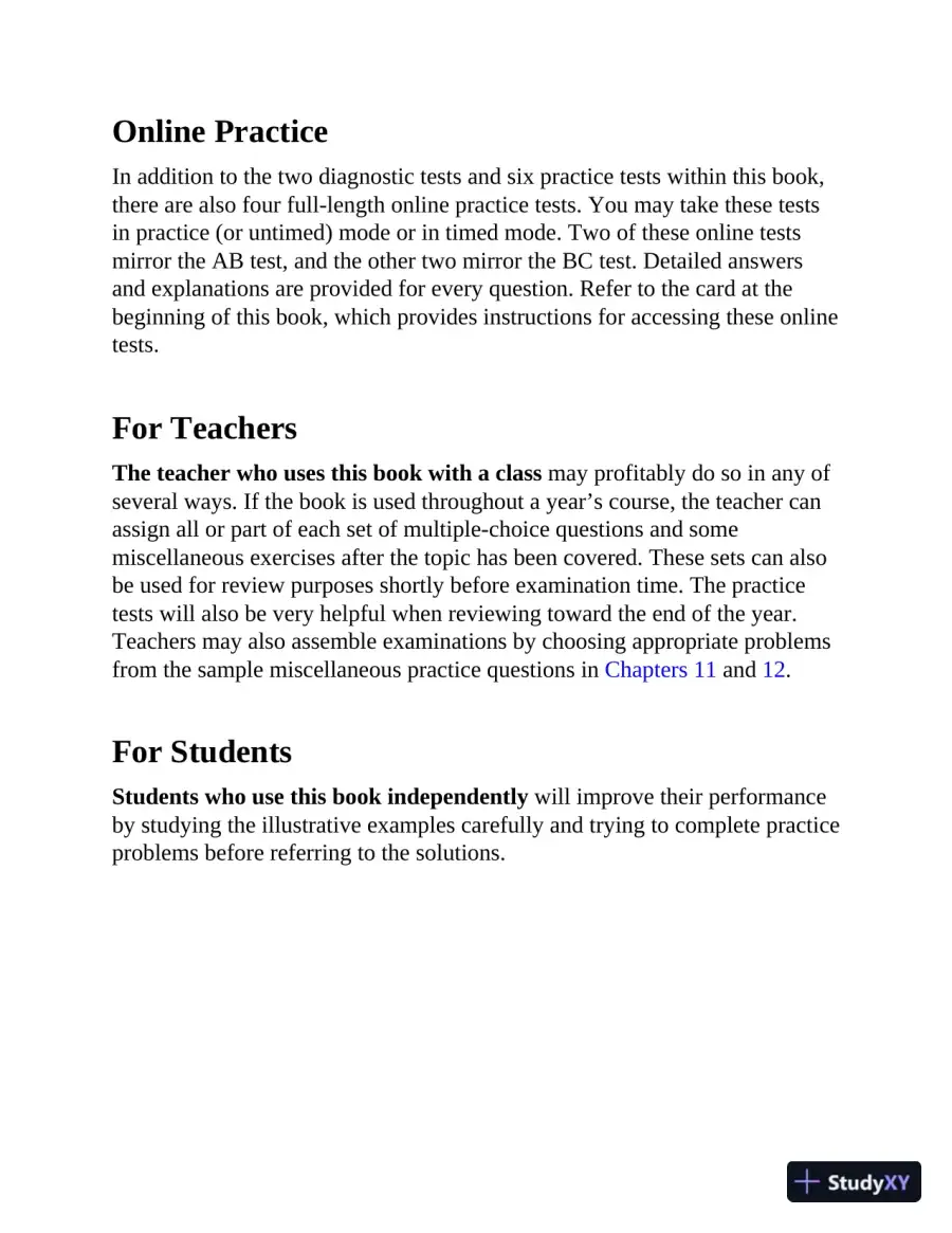 AP Calculus Premium, 2022-2023 (2021), page 14