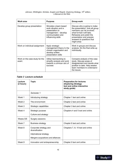 Solution Manual For Exploring Strategy, 10th Edition - Page 14 preview image