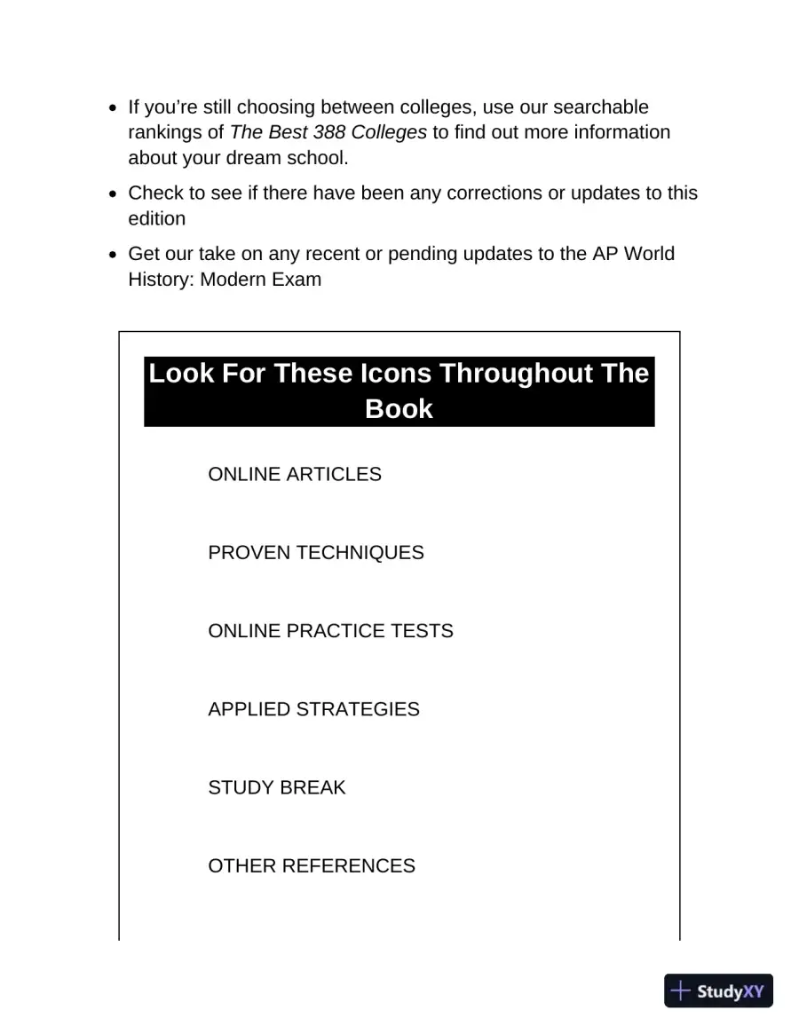 Princeton Review AP World History: Modern Prep, 2023: 3 Practice Tests + Complete Content Review (2022), page 12