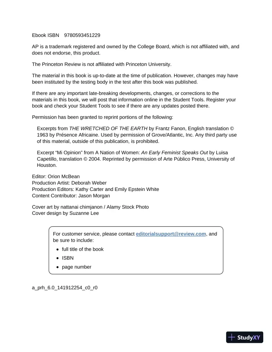 Princeton Review AP World History: Modern Prep, 2023: 3 Practice Tests + Complete Content Review (2022), page 5