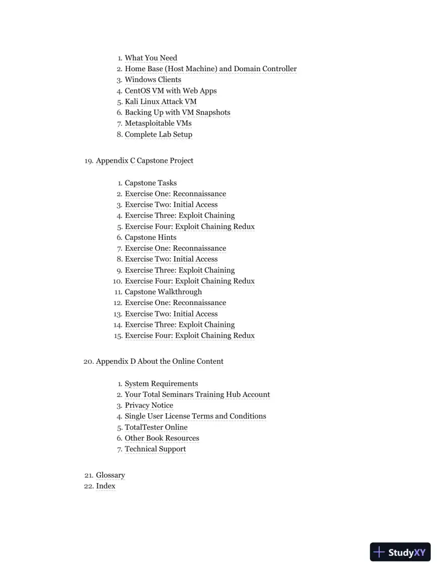 GPEN GIAC Certified Penetration Tester All-in-One Exam Guide (2020), page 10