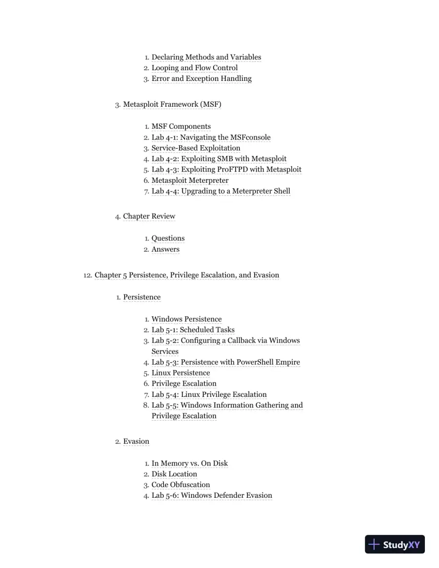 GPEN GIAC Certified Penetration Tester All-in-One Exam Guide (2020), page 6