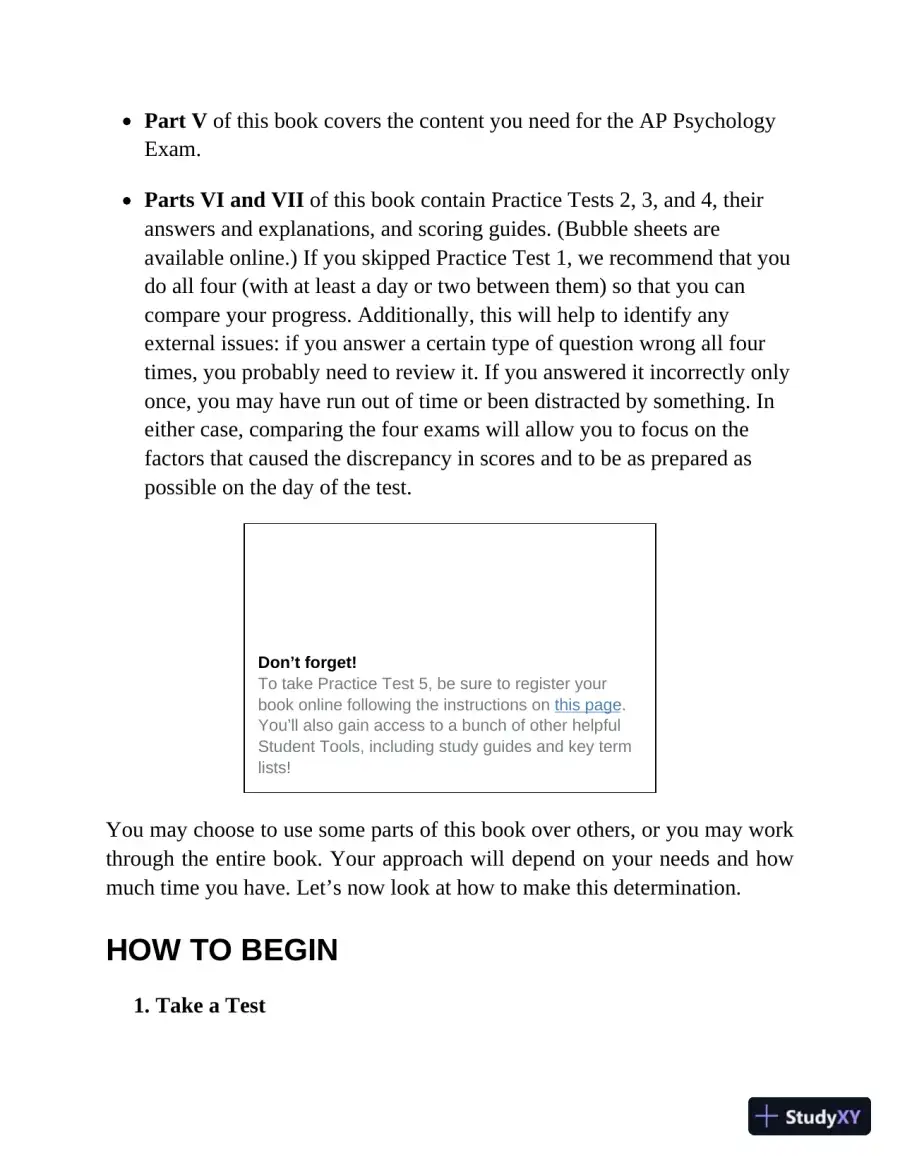 Princeton Review AP Psychology Premium Prep, 2023: 5 Practice Tests + Complete Content Review (2022), page 19