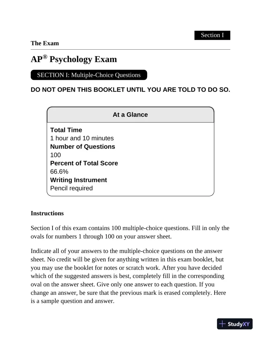 Princeton Review AP Psychology Premium Prep, 2023: 5 Practice Tests + Complete Content Review (2022), page 25