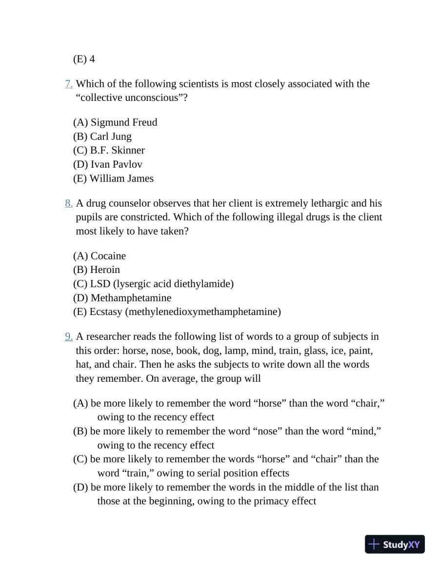 Princeton Review AP Psychology Premium Prep, 2023: 5 Practice Tests + Complete Content Review (2022), page 29