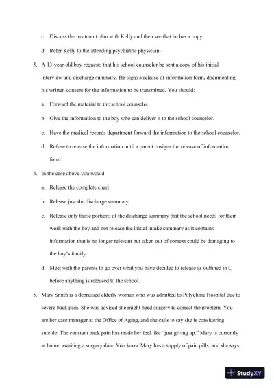 Fundamentals of Case Management Practice: Skills for the Human Services 5th Edition Solution Manual - Page 10 preview image