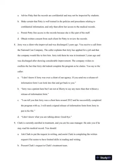 Fundamentals of Case Management Practice: Skills for the Human Services 5th Edition Solution Manual - Page 12 preview image