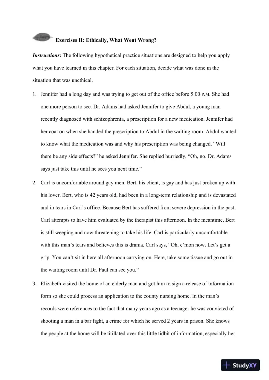 Fundamentals of Case Management Practice: Skills for the Human Services 5th Edition Solution Manual, page 14