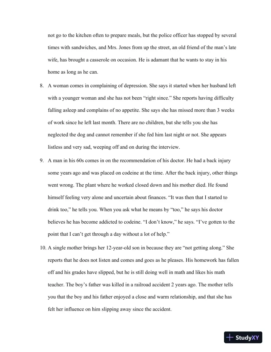 Fundamentals of Case Management Practice: Skills for the Human Services 5th Edition Solution Manual, page 4