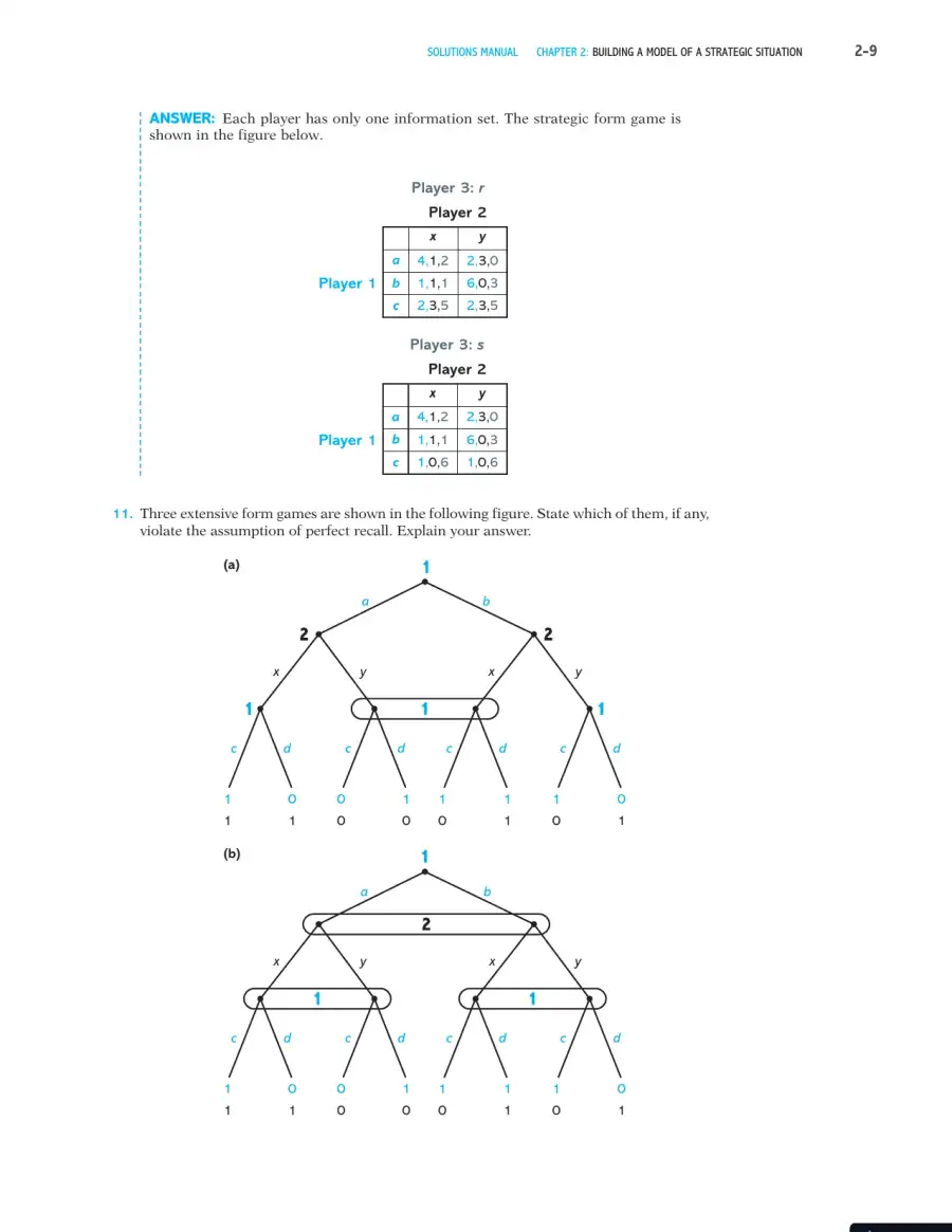 Games, Strategies, and Decision Making Second Edition Solution Manual, page 10