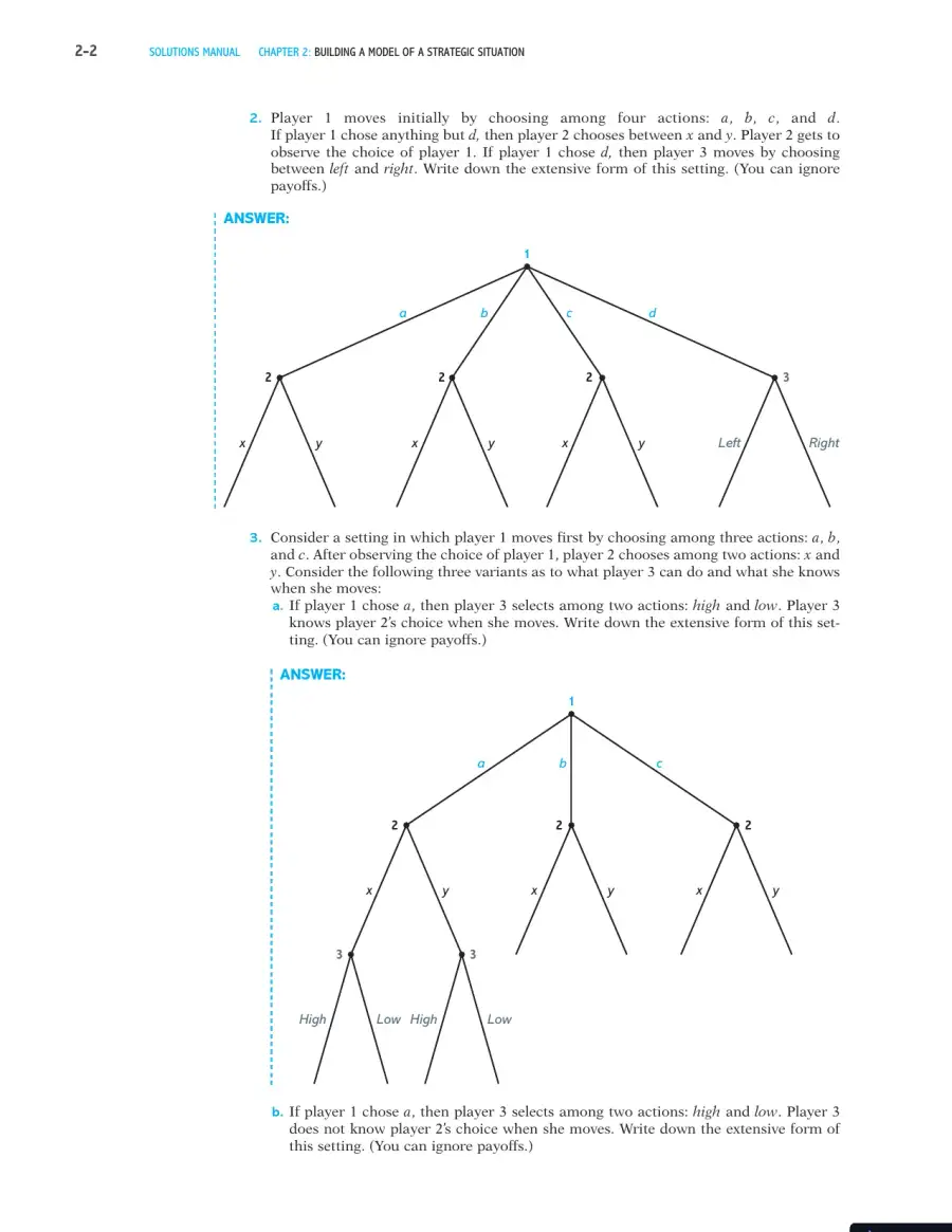 Games, Strategies, and Decision Making Second Edition Solution Manual, page 3