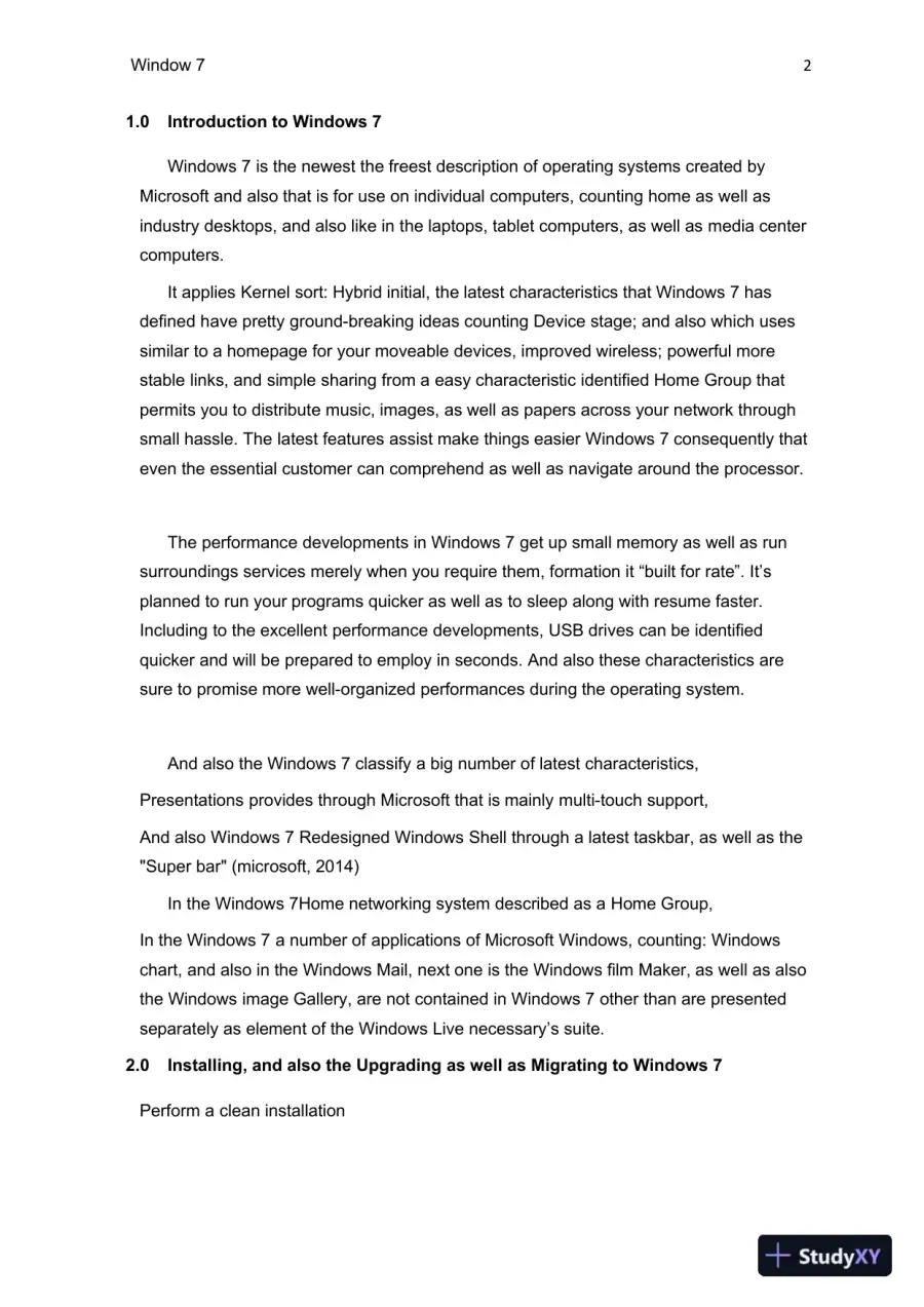 Comprehensive Overview and Guide to Windows 7: Installation, Configuration, Networking, And Security, page 3