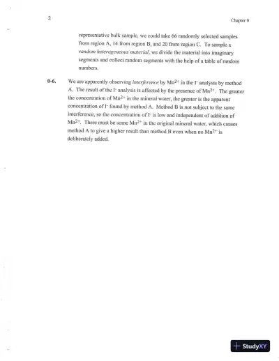 Solution Manual For Quantitative Chemical Analysis Eighth Edition - Page 6 preview image