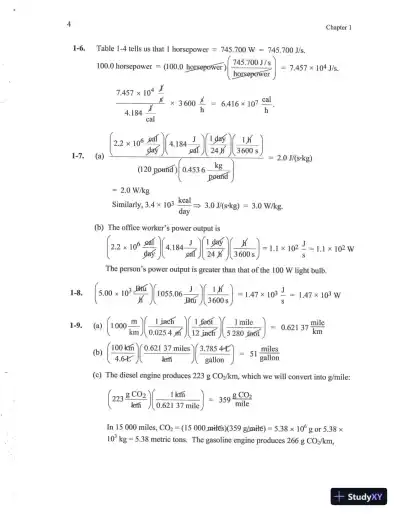 Solution Manual For Quantitative Chemical Analysis Eighth Edition - Page 8 preview image