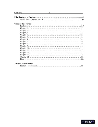Solution Manual for Beginning and Intermediate Algebra, 7th Edition - Page 3 preview image
