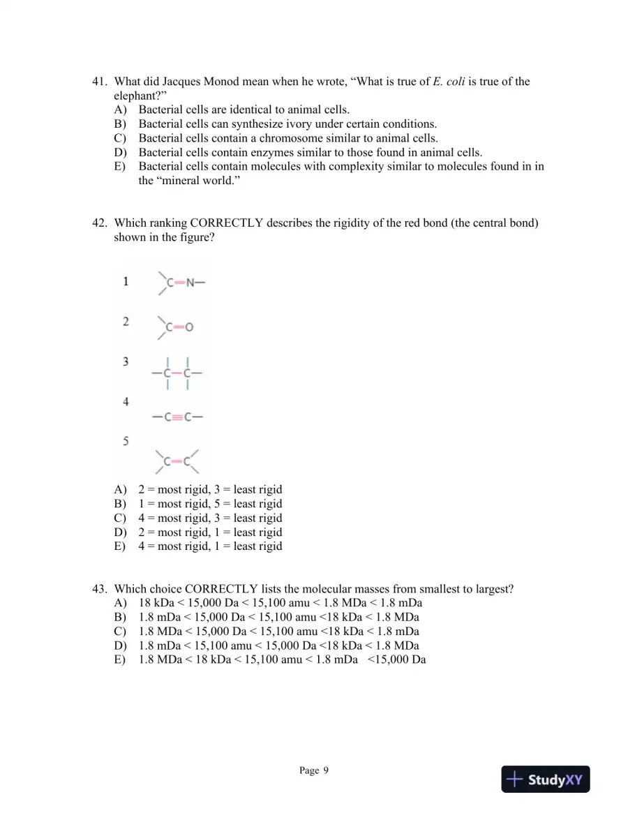 Lehninger Principles of Biochemistry Seventh Edition Test Bank, page 10