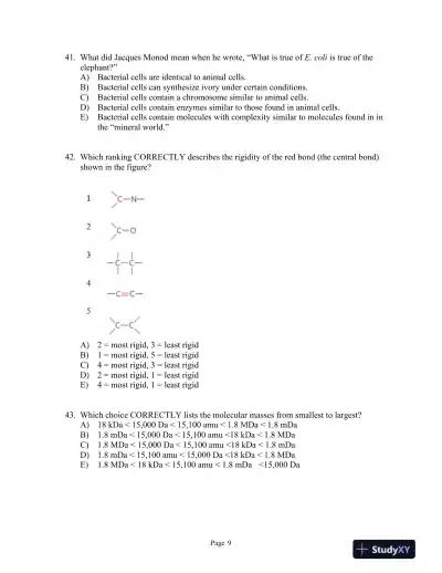 Lehninger Principles of Biochemistry Seventh Edition Test Bank - Page 10 preview image