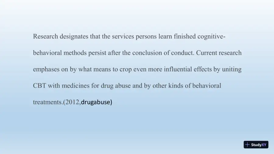 Treatment Options Based On Theoretical Models And Current Research, page 3