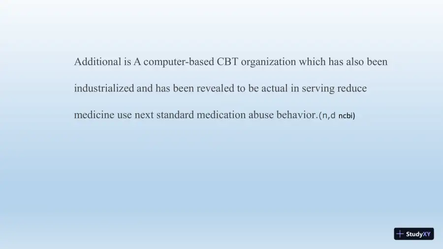 Treatment Options Based On Theoretical Models And Current Research, page 4